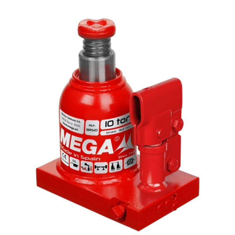 Macaco Hidráulico de Garrafa MEGA BRS10 10 t