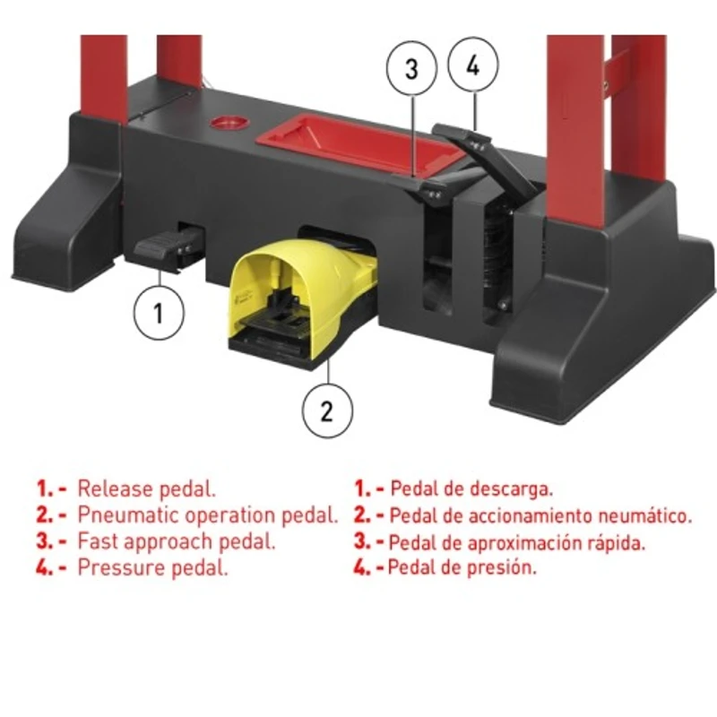 Prensa Hidráulica de Coluna com Cilindro Móvel MEGA PRP50 50 t