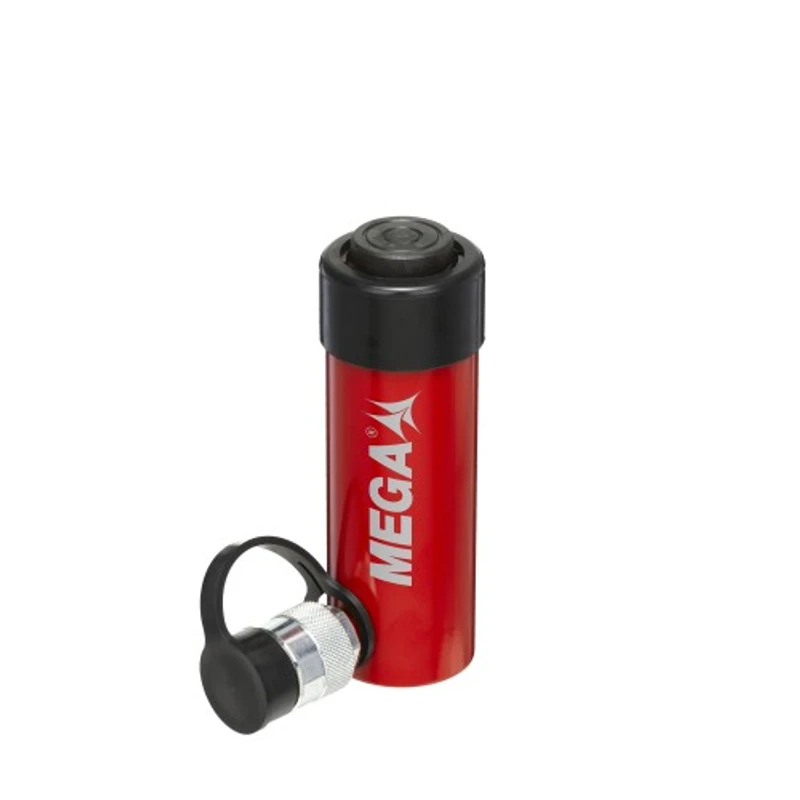 Cilindro Hidráulico de Simples Efeito com Retorno por Mola MEGA SS10101 10 t 101 mm de Curso