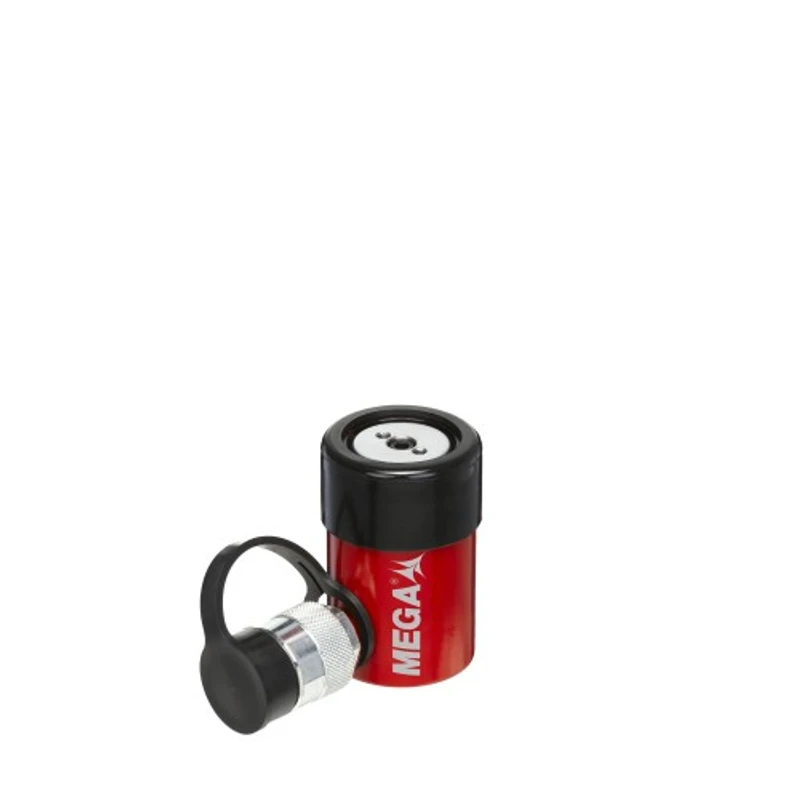 Cilindro Hidráulico de Simples Efeito com Retorno por Mola MEGA SS1025 10 t 25,4 mm de Curso