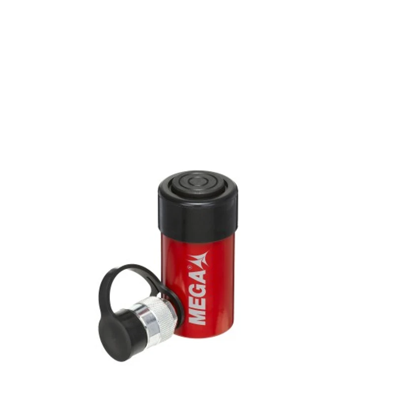 Cilindro Hidráulico de Simples Efeito com Retorno por Mola MEGA SS1051 10 t 51 mm de Curso