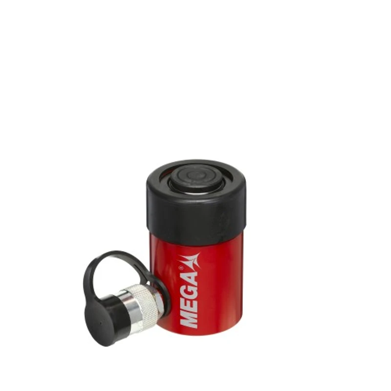 Cilindro Hidráulico de Simples Efeito com Retorno por Mola MEGA SS1526 15 t 26,5 mm de Curso