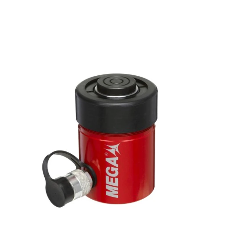 Cilindro Hidráulico de Simples Efeito com Retorno por Mola MEGA SS2525 25 t 25,5 mm de Curso