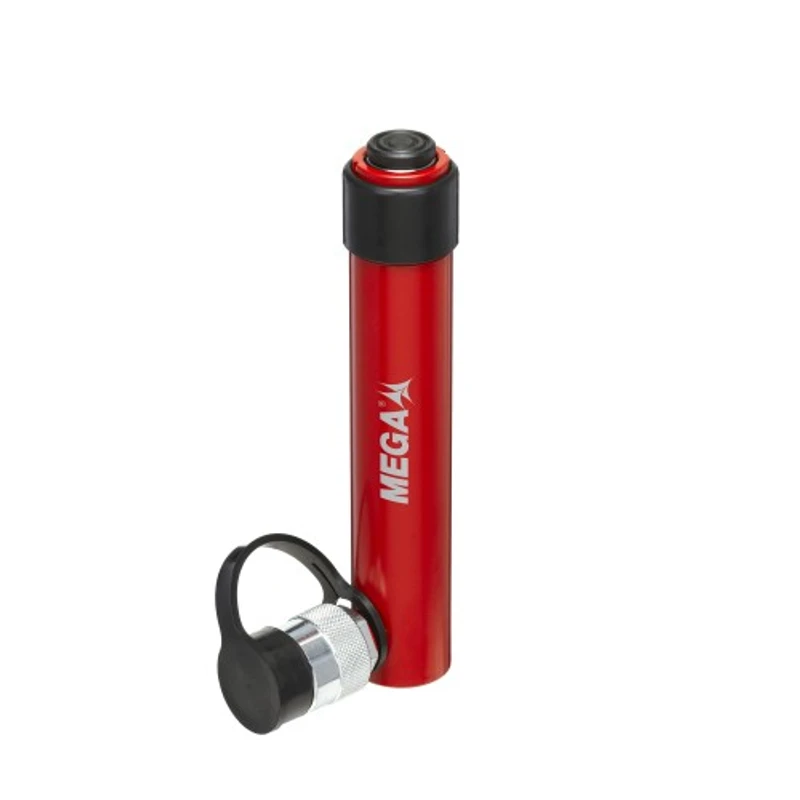 Cilindro Hidráulico de Simples Efeito com Retorno por Mola MEGA SS5127 5 t 127 mm de Curso